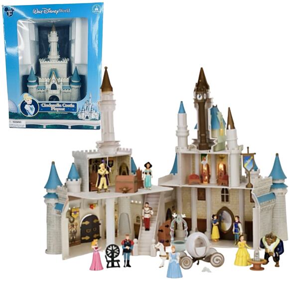 NEW Disney World CASTLE PLAYSET Cinderella Princess Friends Figurines Lights LG - Picture 16 of 16